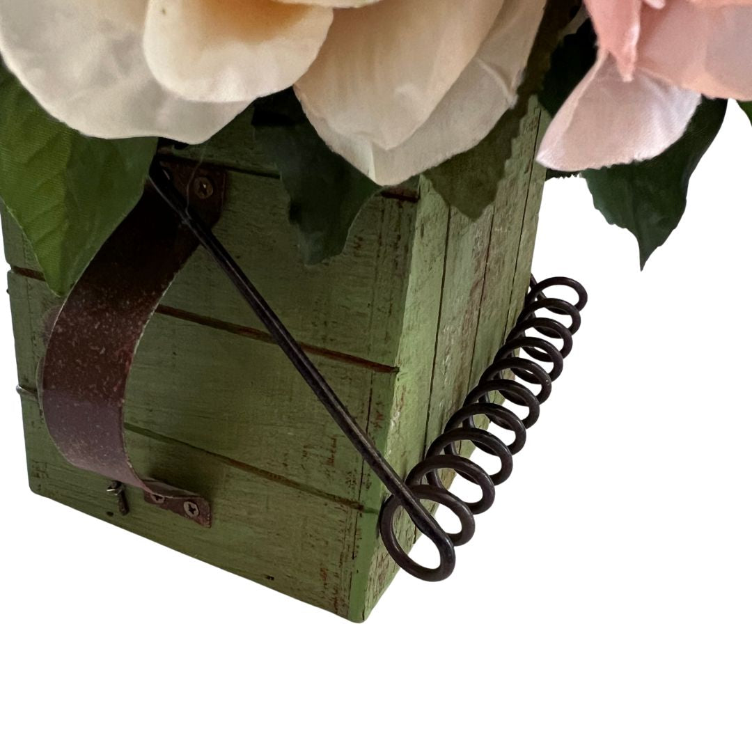 Watering Can Floral Centerpiece - Cottage Garden Table Decor - Ready to Ship