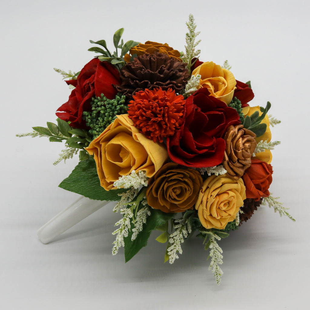 Colorful Fall Flower Pattern Fall Color Flowers