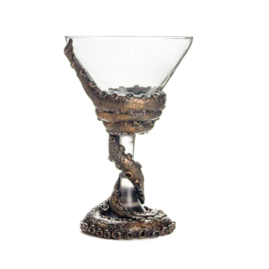 You'll feel like you found a buried treasure with this martini glassware set.